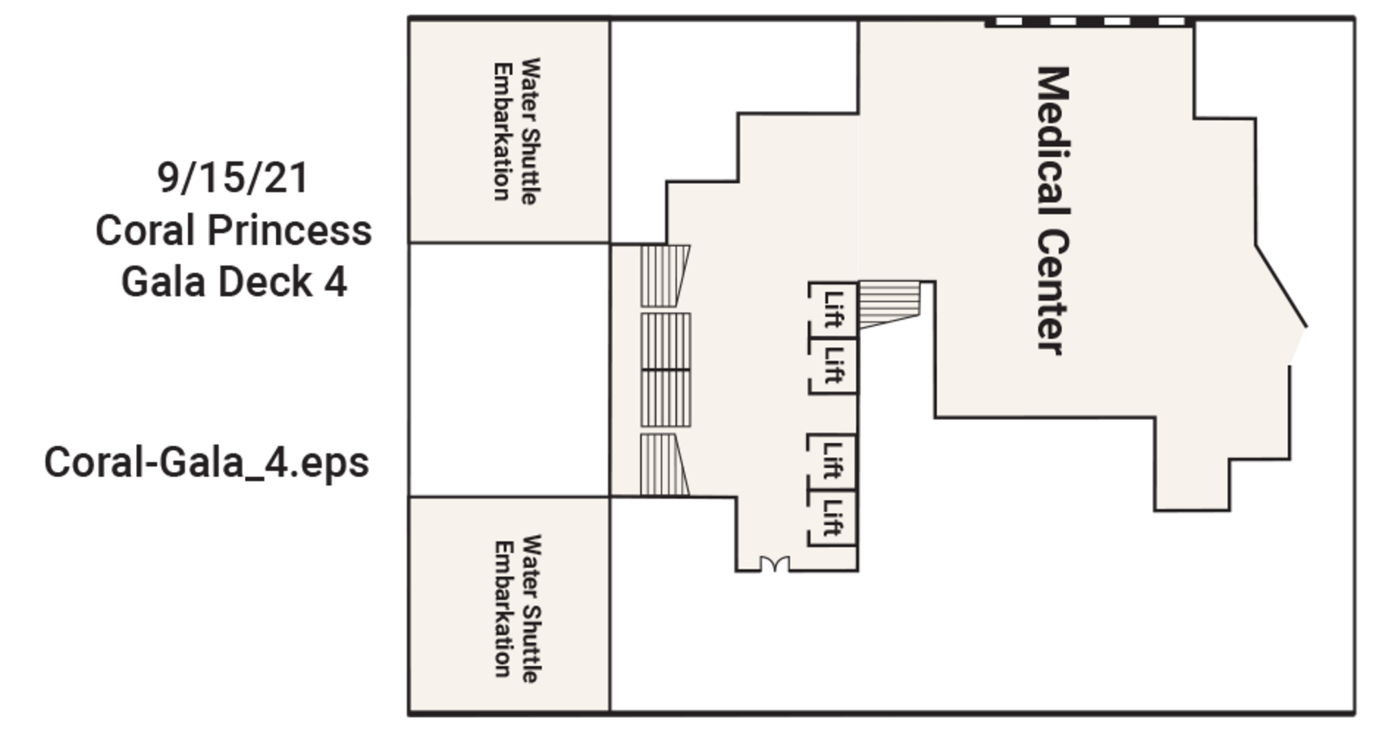 Deck 4 - Gala plan